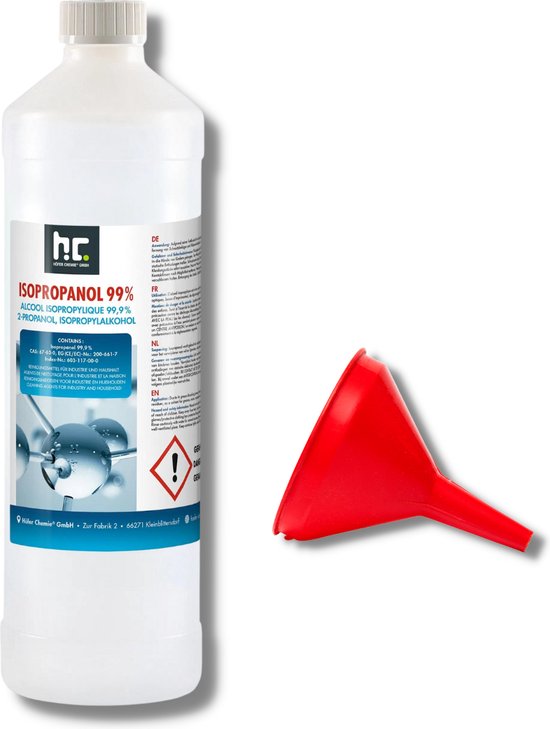Uniclean 99.9% Isopropyl Alcohol (IPA) – 16 Fl Oz – Made In USA