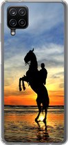 Coque Samsung Galaxy A12 - Cheval - Ciel - Ombre - Siliconen