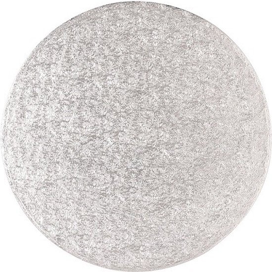 Tambour à Gâteau Argent Rond Ø20cm