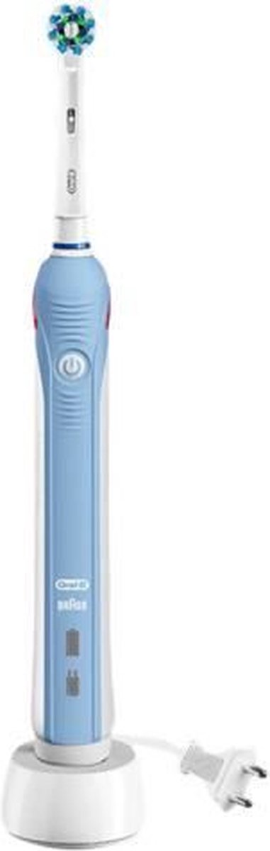 Oral-B Pro 2 2700 CrossAction - Elektrische Tandenborstel - Blauw, wit |  bol.com