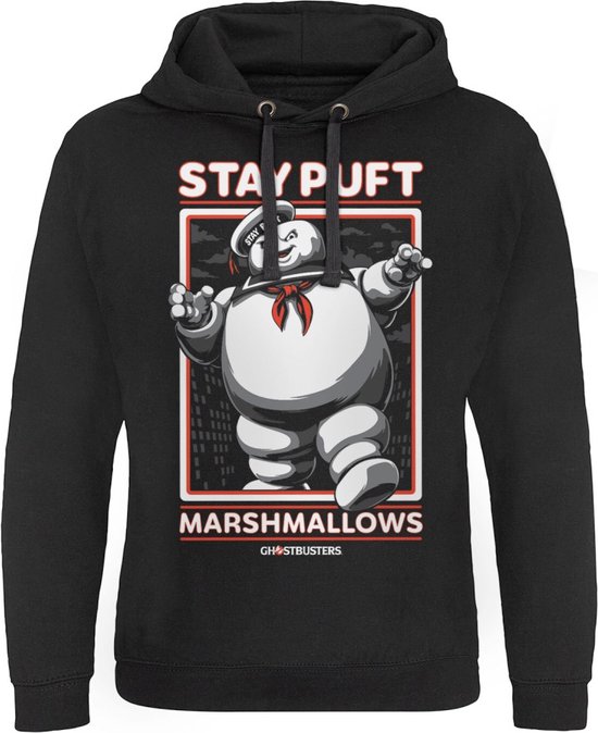 T-shirt Uomo Ghostbusters Attack Of The Marshmallow Man - Stay Puft Divertente