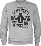 The Office Sweater/trui -L- Dwight Schrute's Gym Grijs