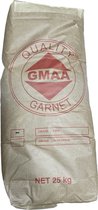 GMA Garnet Fine 200 Mesh - Straalgrit - straalzand - Luchtgommen van o.a meubels - zak 25 kg