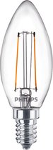Philips Corepro LEDcandle E14 Filament Helder 2W 250lm – 840 Koel Wit | Vervangt 25W