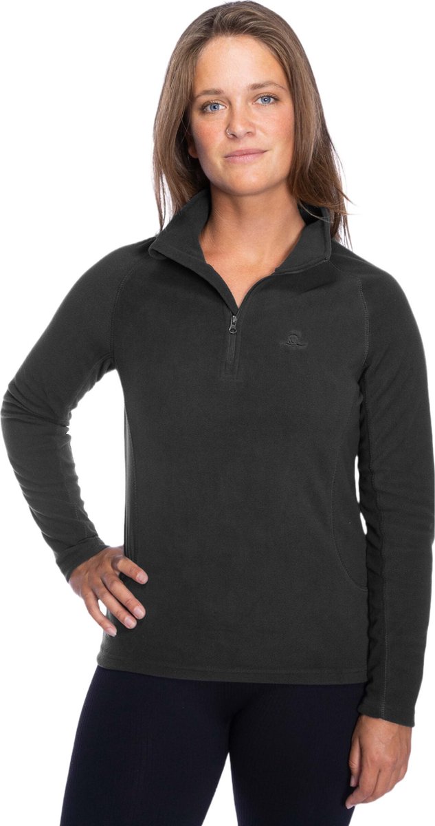 NOMAD® Lichtgewicht Fleece Pull Dames - M - Naadloze - Stretch - Droog & Warm - Ideaal voor Wintersport