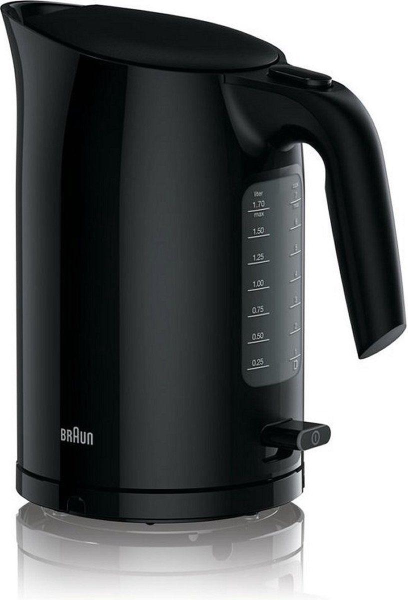 Braun PurEase WK 3100 BK - Waterkoker - Zwart