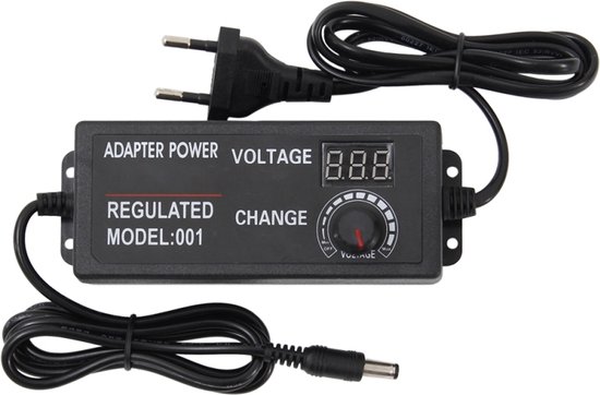 Chargeur réglable adaptateur d'alimentation multi-tension AC 220V
