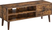 MIRA Home - TV kast - TV meubel - Bruin - Spaanplaat - 120x40x48cm