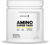 Body & Fit Amino Super Tabs - BCAA - Glutamine - Aminozuren - 420 tabletten (140 doseringen)