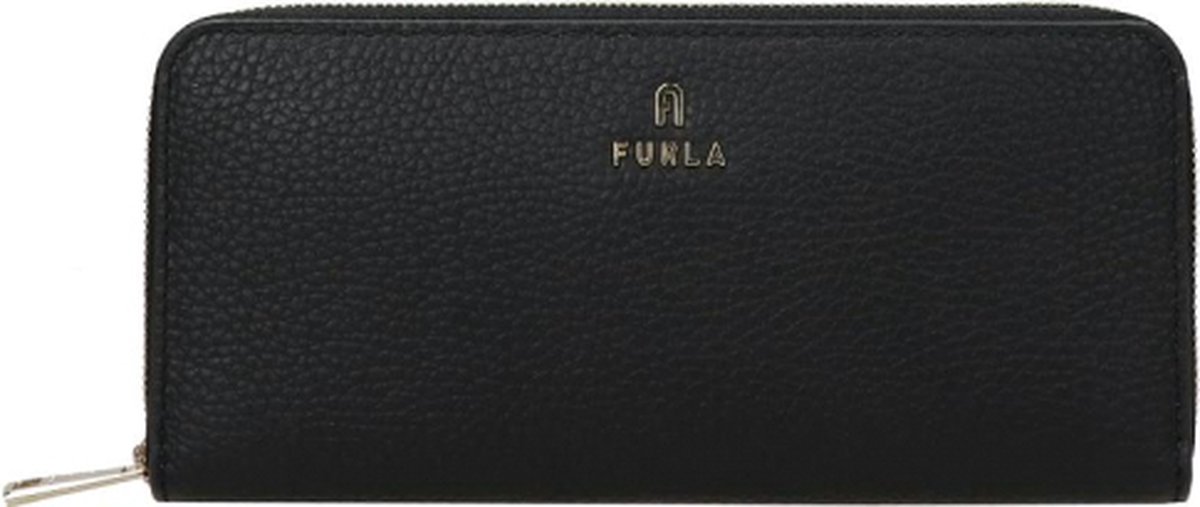 Furla Portemonnee / Portefeuille Dames - Ritsportemonnee - Furla Camelia - Leer - Zwart