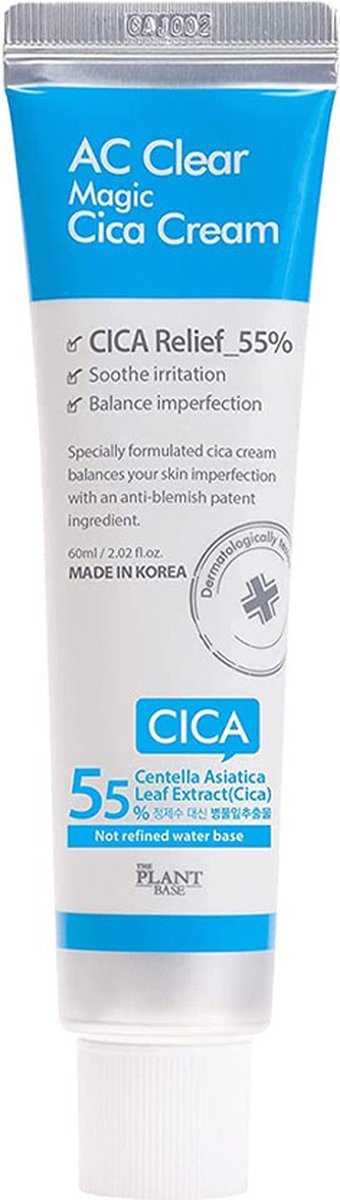 The Plant Base AC Clear Magic CICA Cream 60 ml