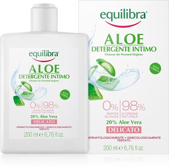 Aloe Delicato Cleanser Voor Persoonlijke Hygiëne zachte intieme hygiëne gel 200ml