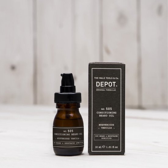 Depot -  505 Conditioning Beard Oil Mysterious Vanilla 30ml - Depot