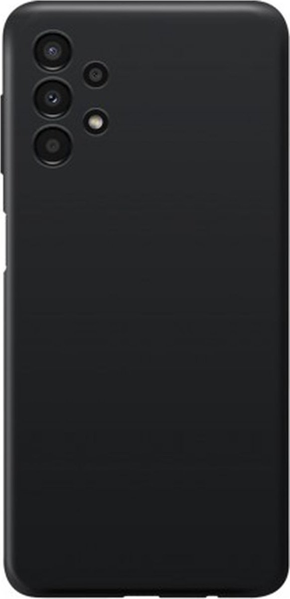 XQISIT Silicone case - zwart - voor Samsung Galaxy A13 4G