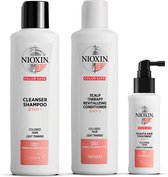 Nioxin Trial Kit Systeem 3 - Normale shampoo vrouwen - Voor Alle haartypes - 2 x 150 ml, 1 x 50 ml - Normale shampoo vrouwen - Voor Alle haartypes