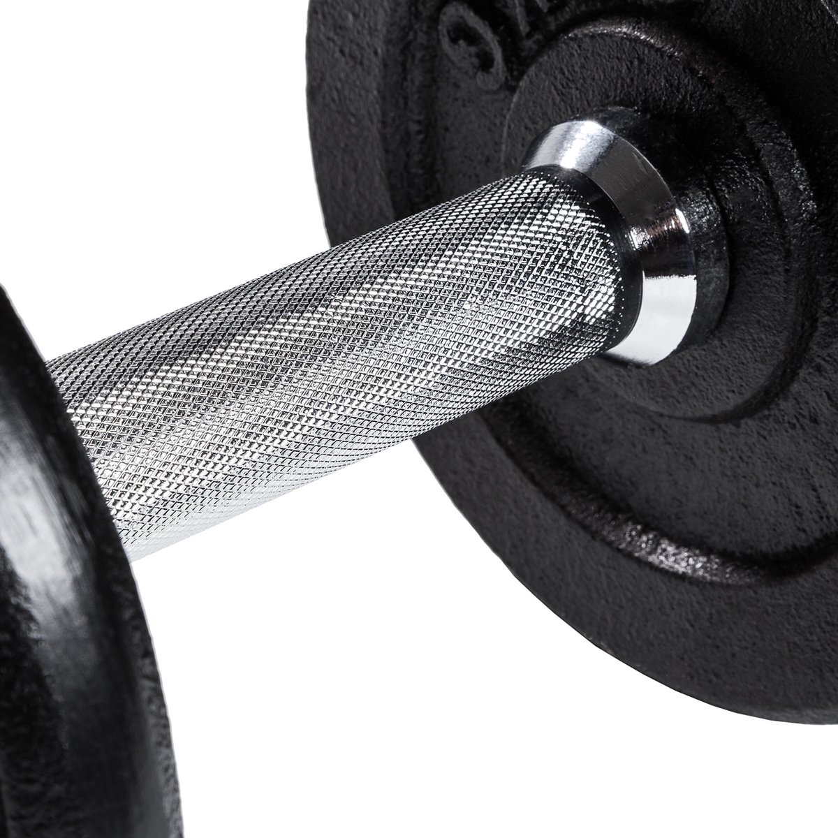 Dumbell set 25 kg - 2 x 12,5 kg - Gorilla Sports