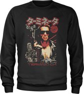 The Terminator Sweater/trui -2XL- Japanese Poster Zwart