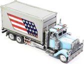 Blikken Voertuig - American Truck - special shaped exclusief leuk als kado