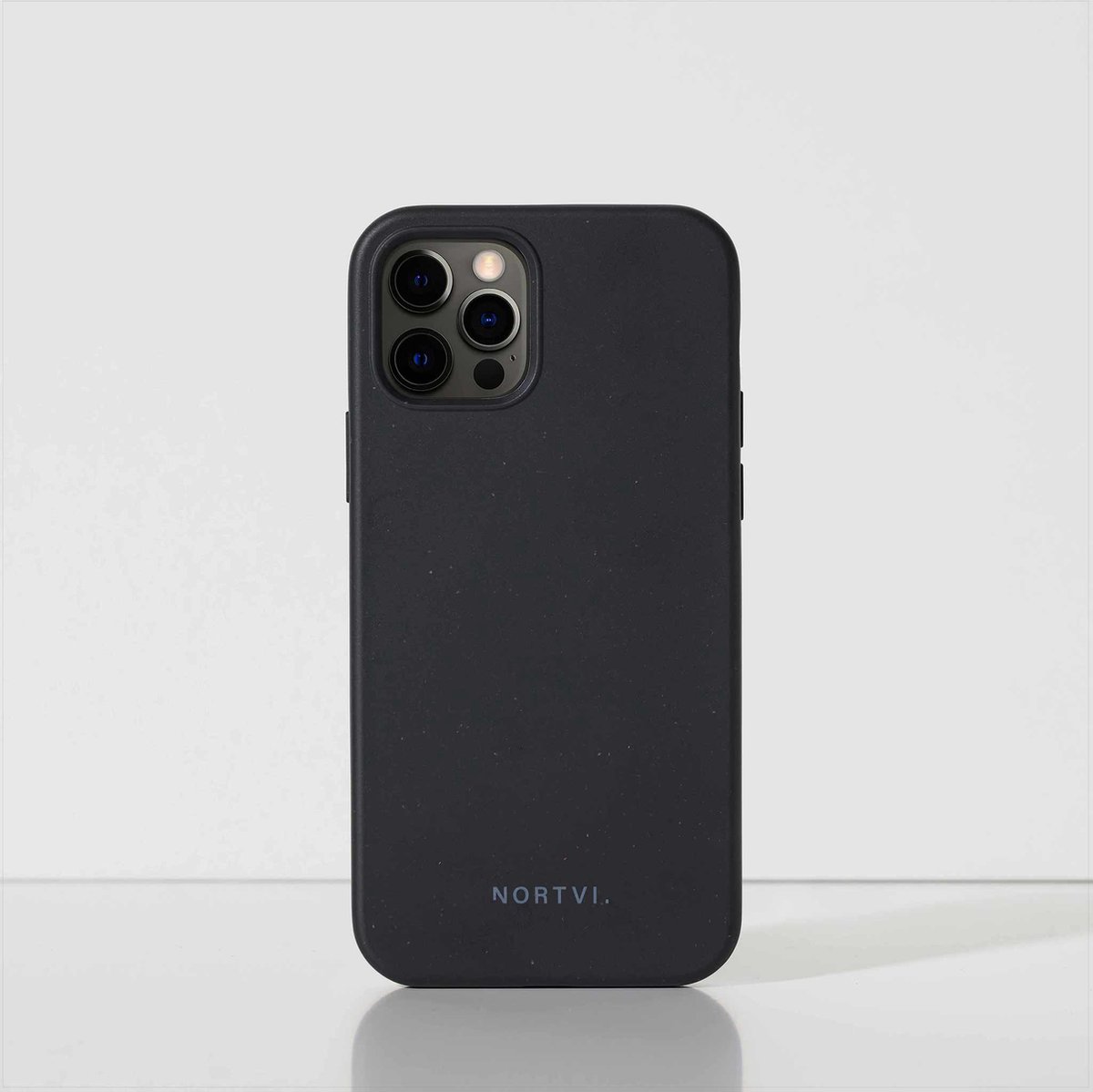 NORTVI iPhone 14 Pro hoesje | Zwart | Sterk, Duurzaam & Fashionable