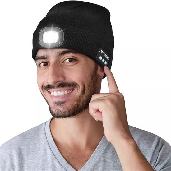 Bonnet et casquette avec bluetooth intégré