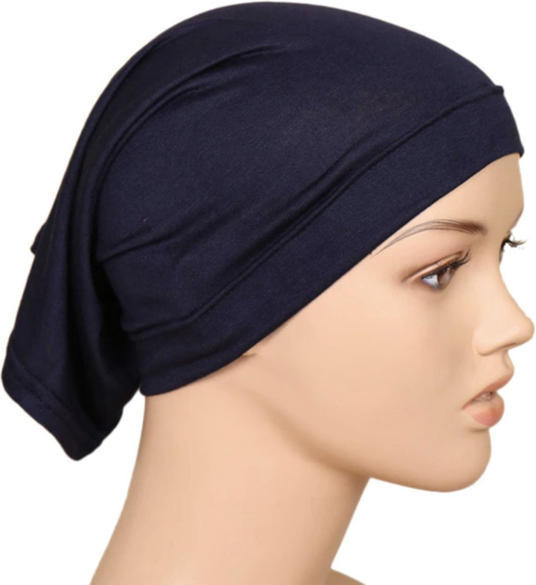 Hiden - Hijab – Hoofdband – Hoofddoeken Dames - Muts Dames – Islamitische Kleding – Vrouwen - Zonwering - Blauw
