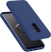 Cadorabo Hoesje geschikt voor Samsung Galaxy S9 PLUS in LIQUID BLAUW - Beschermhoes gemaakt van flexibel TPU silicone Case Cover