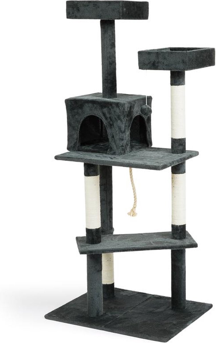 Grote Luxe krabpaal voor katten - Kattenboom - 70x50x150 cm