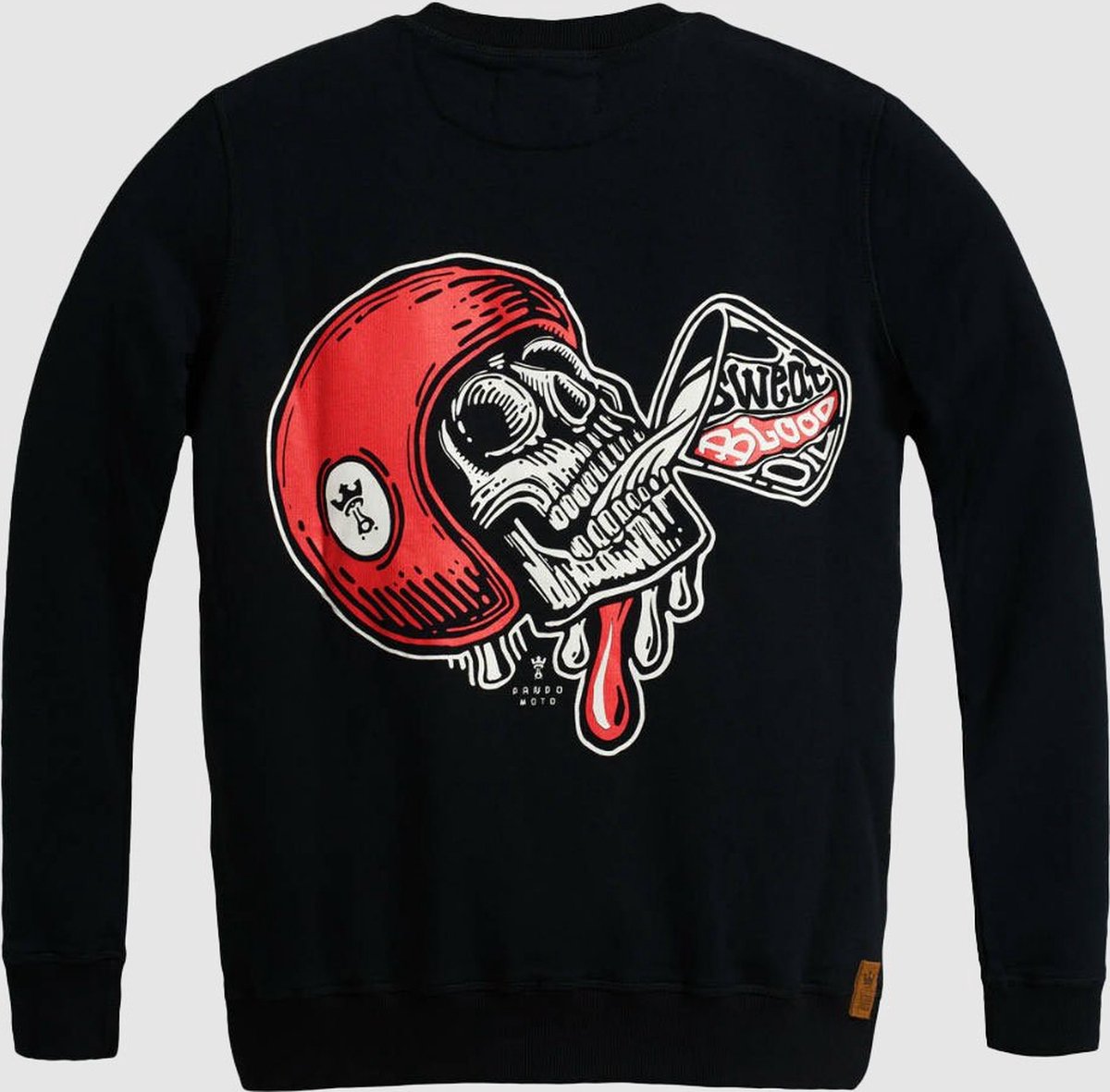 Pando Moto John Skull 1 Black XXL