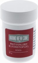 BrandNewCake® Natuurlijke Kleurstof Gel Paarsrood 30gr - Eetbare Voedingskleurstof - Kleurstof Bakken