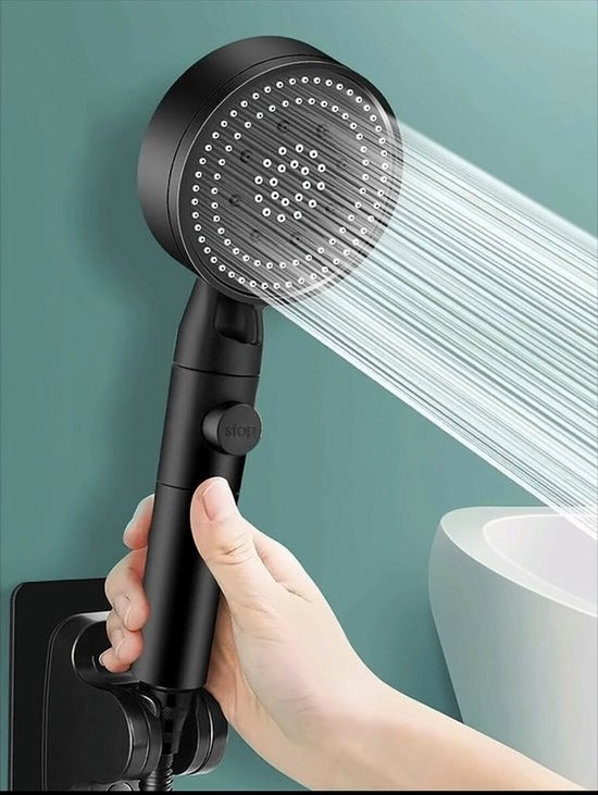 Waterbesparende douchekop Handdouche Regendouche Met ECO STOP