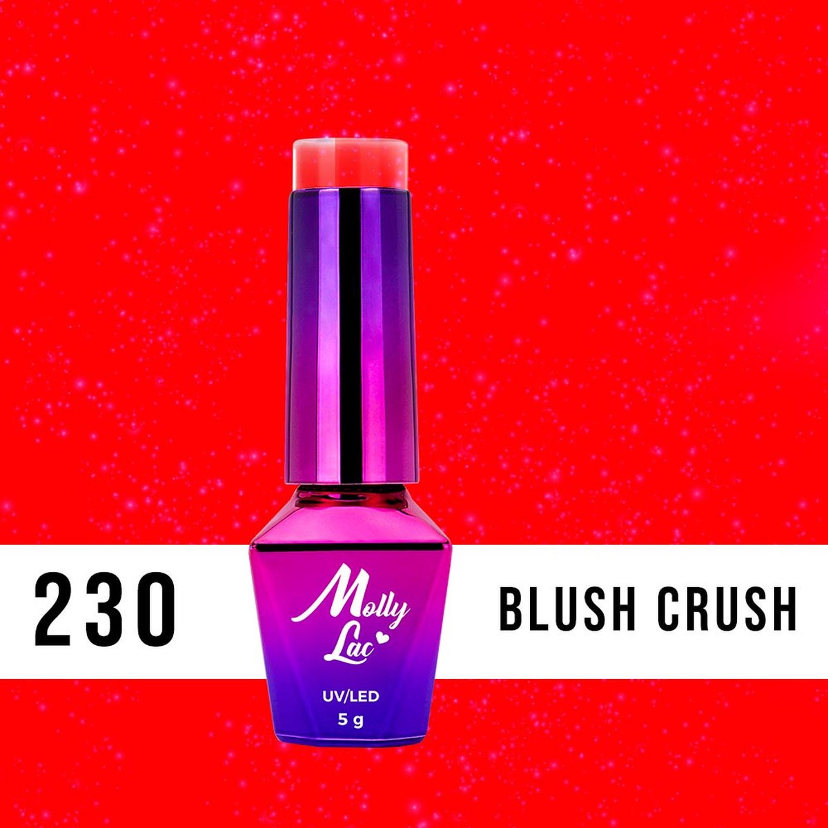Molly Lac Glowing time - Blush Crush nr 230 5ml
