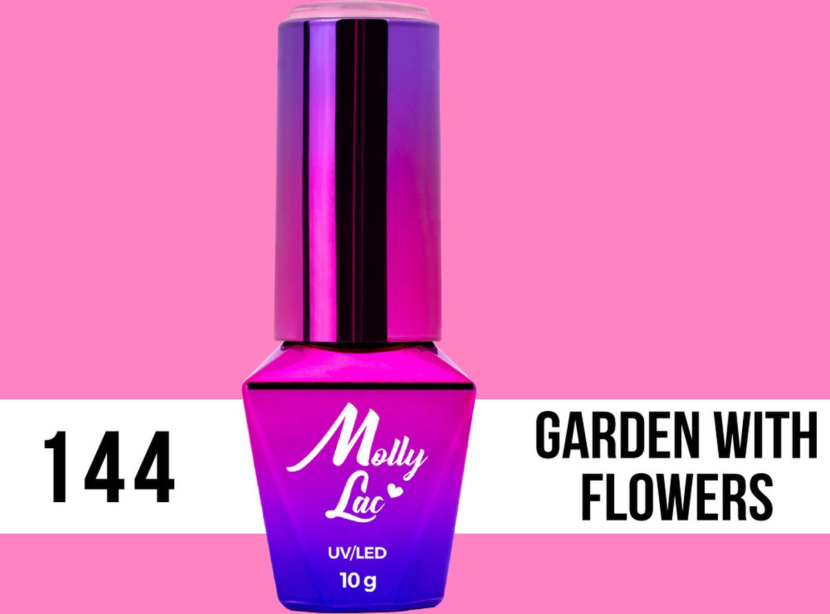 Molly Lac Flamingo Garden with Flowers nr 144 10ml