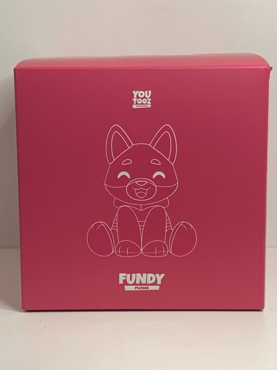 Youtooz Fundy Sit Plush, 9 Inches, Dreamsmp Minecraft plsuh, comes with box