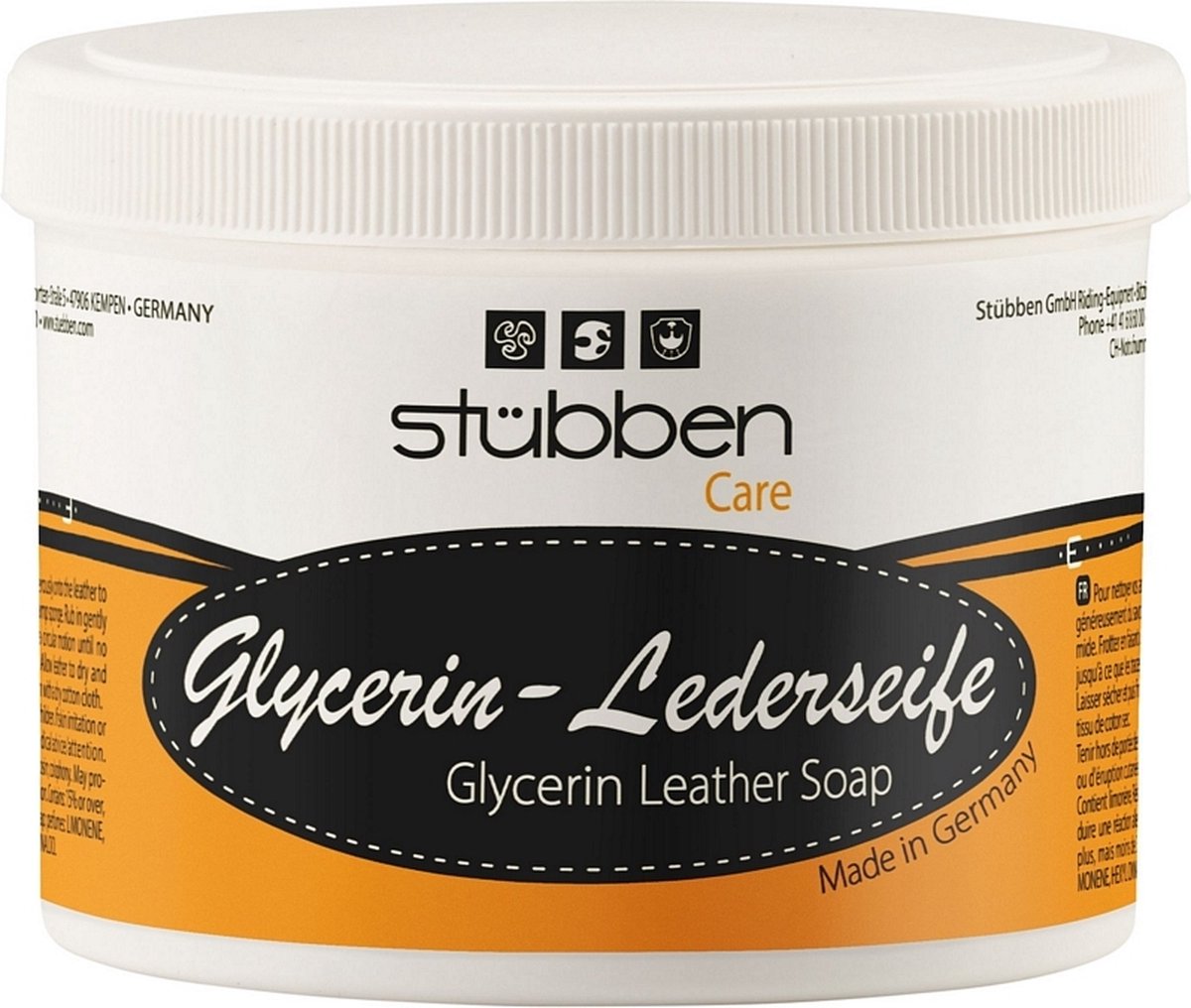 Stubben Steeltec Glycerin Saddle Soap - Size : 500g