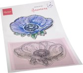 Tampon transparent Marianne Design Fleurs de Tiny Anémone