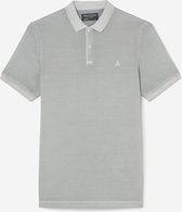 Marc O'Polo shaped fit polo - heren poloshirt - grijs - Maat: L