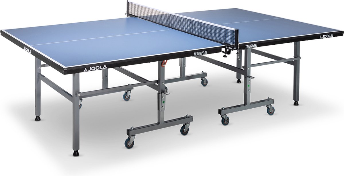 Joola Indoor Tafeltennistafel Transport - Blauw - Opklapbaar