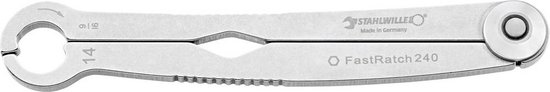 Stahlwille 240 19-3/4 41101919 Enkelvoudige ringsleutel met ratel 1 stuks 19 mm