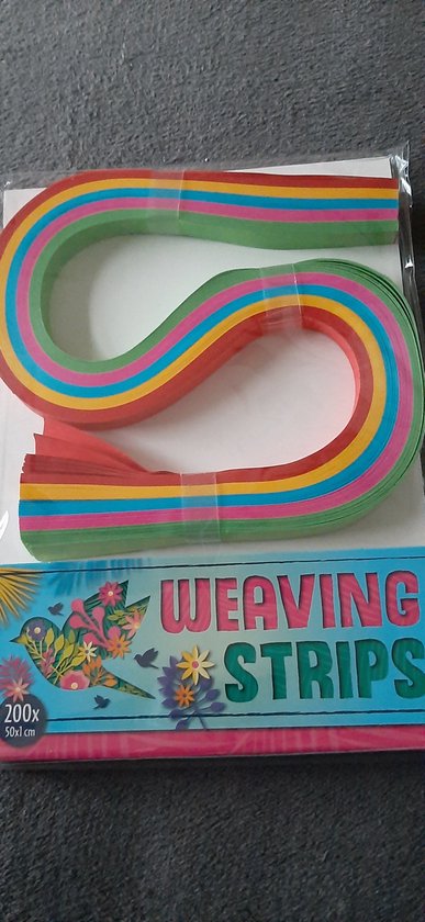 Folia 1295, paper strips for frog stars all year, 100 strips sorted in colors for all seasons