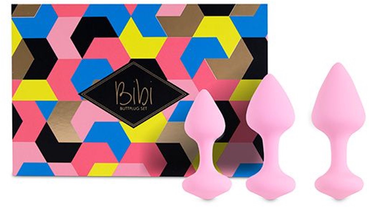 BIBI Buttplug Set 3 stk