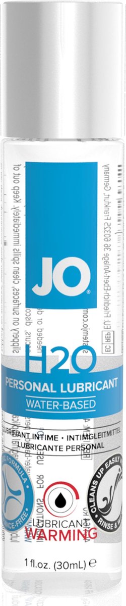 System JO - H2O Glijmiddel Op Waterbasis - 30 ml
