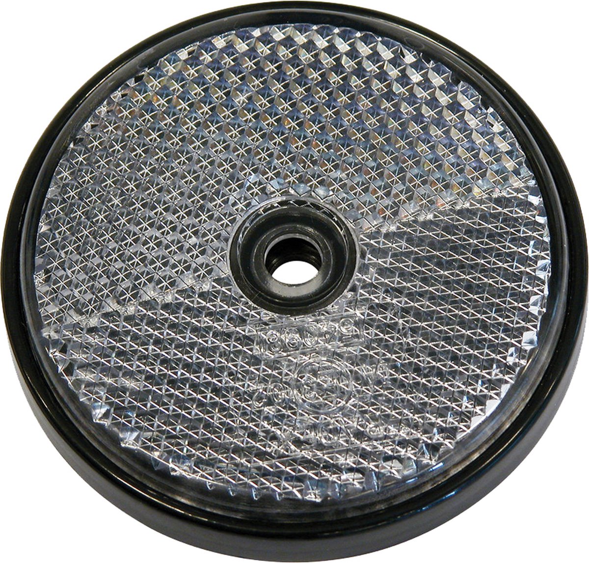 Benson Ronde reflectoren met schroefbevestiging - 60 mm - wit - set van