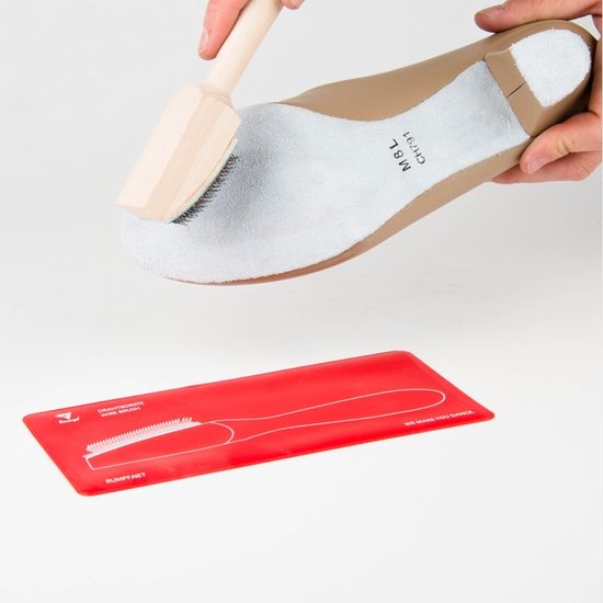 Dansschoenen Dichte Neus - Zwart Leer - Dames - Suede Zool - Tango, Ballroom, Salsa - Werner Kern Patty