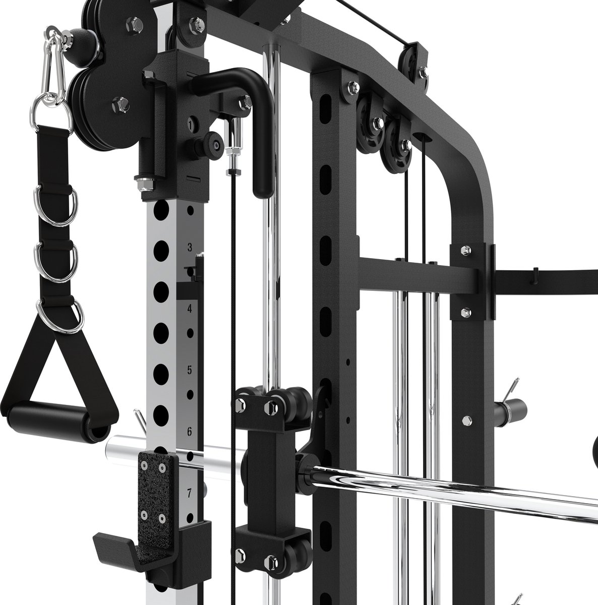 Toorx Professional 3-in-1 Multifunctional Smith Machine - Power Rack ASX-4000 Full Option thumbnail 4