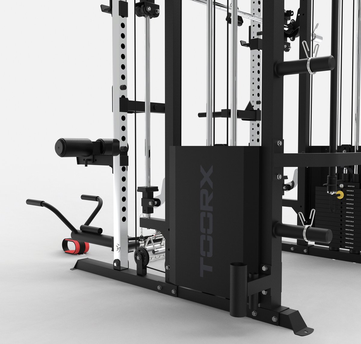 Toorx Professional 3-in-1 Multifunctional Smith Machine - Power Rack ASX-4000 Full Option thumbnail 3