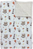 World of Mies ledikantdeken - dreamy print - Organic cotton - 100x150 cm