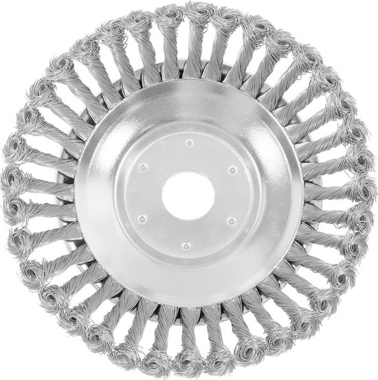 YATO Universele Stalen onkruidborstel Ø20 cm - Asdiameter 25,4 mm van Yato — afbeelding 3