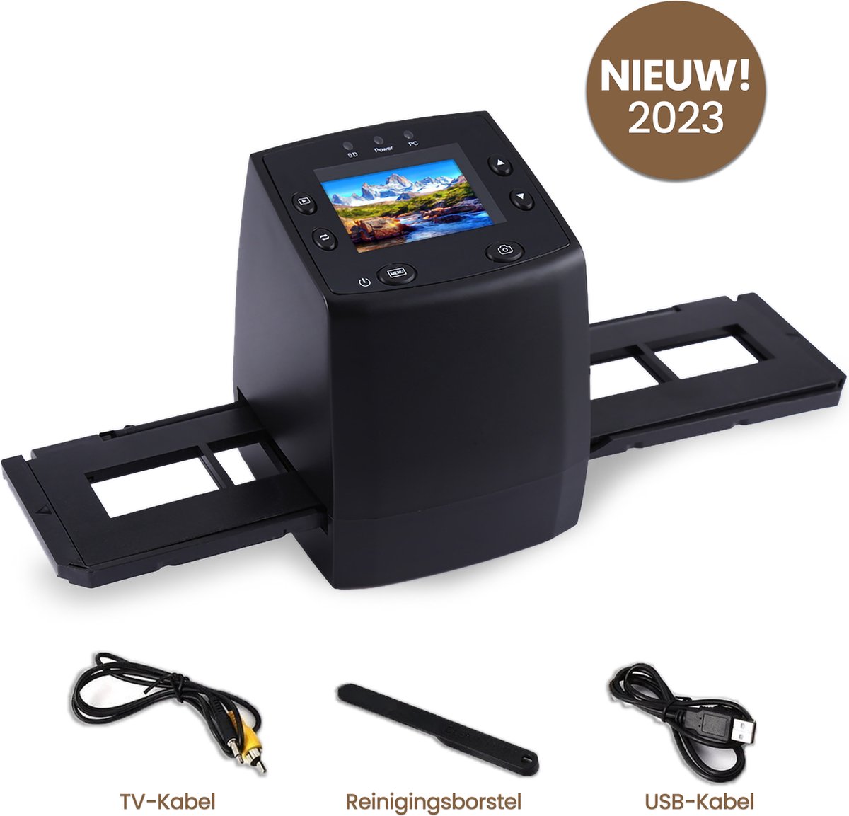BluGo Diascanner Negatiefscanner Negatieven Scanner Fotoscanner Diaprojector