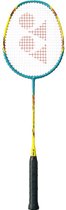 Yonex Nanoflare E13 badmintonracket - geel/turquoise - controle