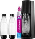 SodaStream TERRA Megapack- zwart- Incl. Quick Connect Koolzuurcilinder – Met 2 herbruikbare plastic flessen